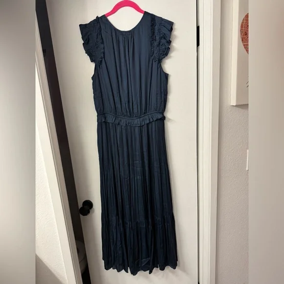 Current Air Navy Blue Maxi Dress NWT- XL - Picture 3 of 7